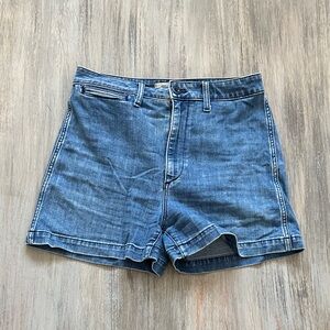 Madewell Indigo Denim Shorts